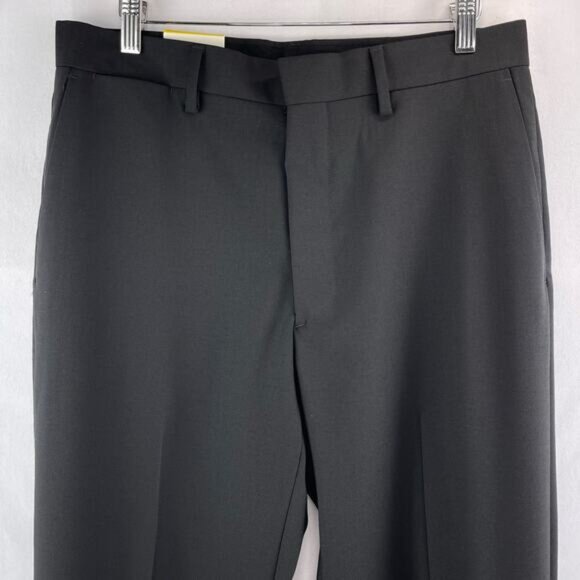 Banana Republic Barathea Italian Wool Straight Pant Size 30 - Picture 2 of 12